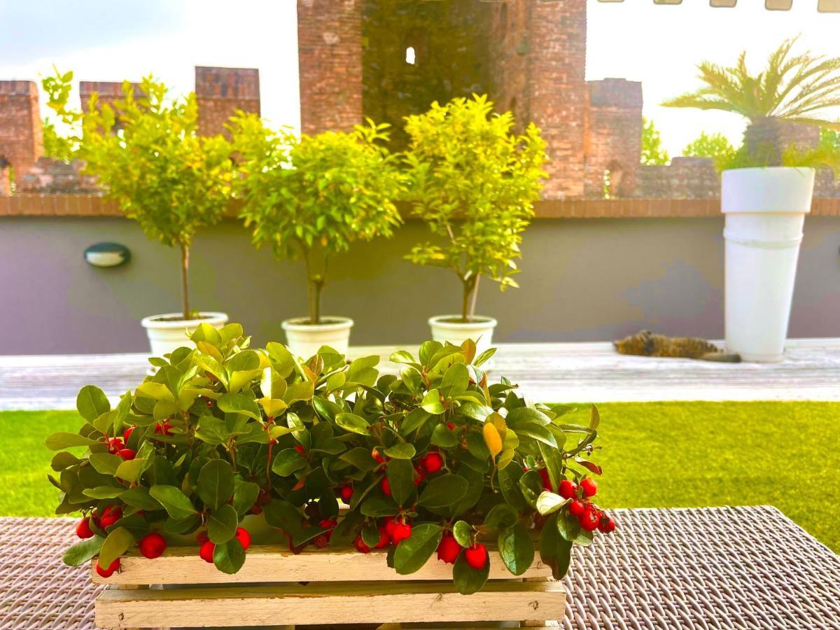 Ca' Del Sole - Attico Panoramico In Centro Storico Apartment Montagnana  Bagian luar foto